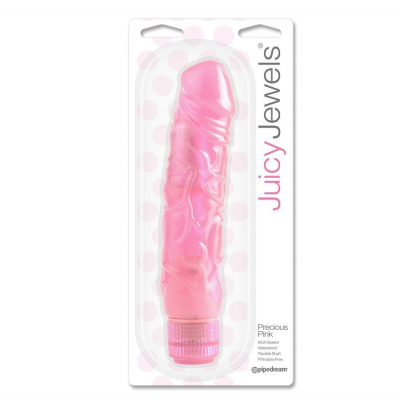 VIBRADOR COR-DE-ROSA PRECIOSO DAS JÓIAS SUCULENTAS.