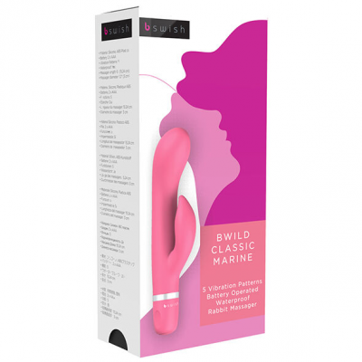 B SWISH - BWILD CLASSIC MARINE COELHO VIBRADOR GUAVA