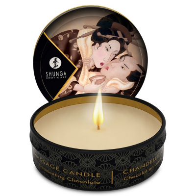 MINI CARESS by CANDLELIGHT MASSAGE CANDLE HEADY CHOCOLATE