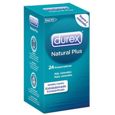 DUREX NATURAL PLUS 24 UNITS