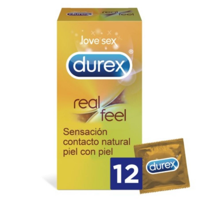 DUREX REAL FEEL 12 UNITS