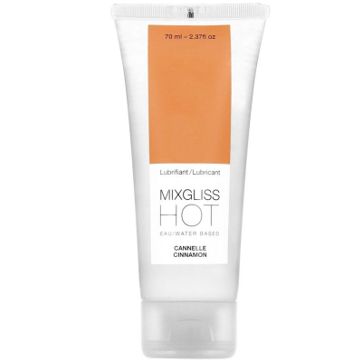 MIXGLISS LUBRICANT HEAT EFFECT FLAVOR 70ML