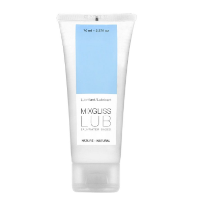 LUBRIFICANTE À BASE DE ÁGUA NATURAL MIXGLISS 70ML