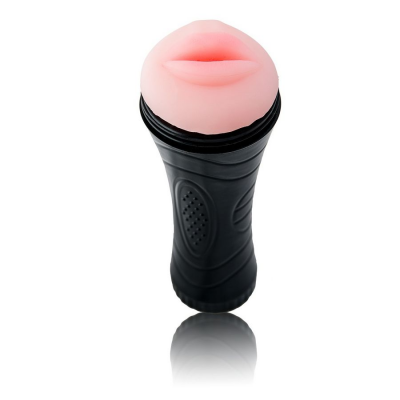 BOCA MASTURBADOR CON VIBRADOR 7 RITMOS