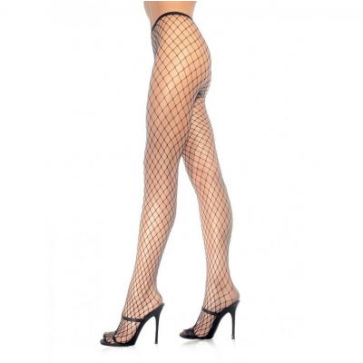 LEG AVENUE NET E LACE PANTYHOSE