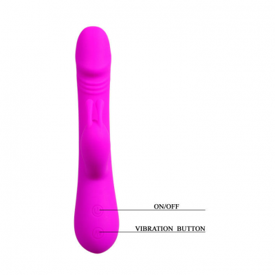 PRETTY LOVE FLIRTATION - VIBRADOR CON RABBIT CLEMENT