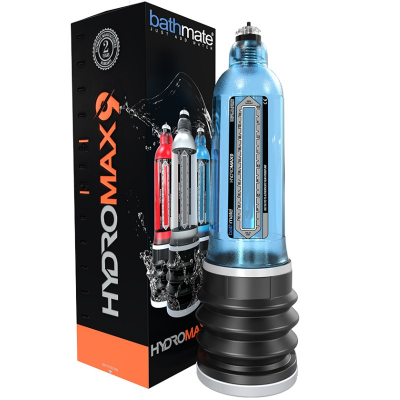 BOMBA DE BANHO HYDROMAX X40 PÊNIS AZUL BRILHANTE