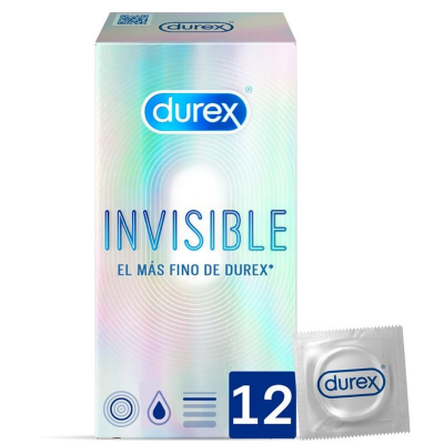 UNIDADES EXTRA FINAS DUREX 12 INVISÍVEIS