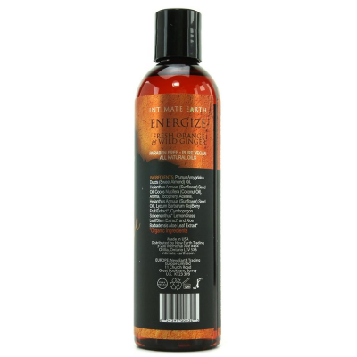 ÓLEO DE MASSAGEM DE AROMATERAPIA INTIMADA DE LARANJA E GENGIBRE 120ML