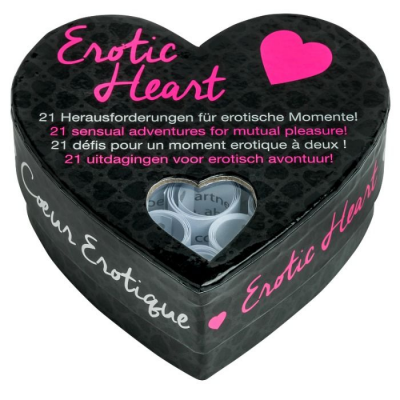 TEASE & PLEASE EROTIC HEART GAME (NL EN DE FR)