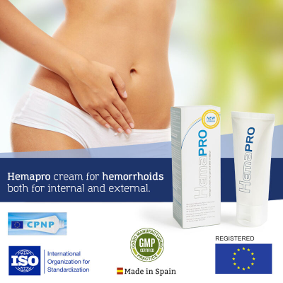 HEMAPRO CREME PARA TRATAMENTO DE HEMORRÓIDES