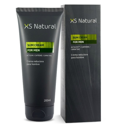 CREME NATURAL XS PARA HOMENS. CREME ELABORANTE E QUEIMADOR DE GORDURA PARA REDUZIR A GORDURA ABDÔMEN