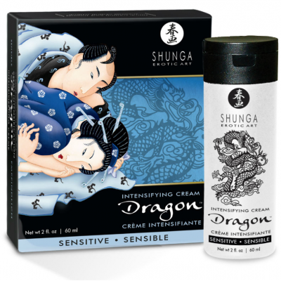 SHUNGA DRAGON SENSITIVE CREAM PARA CASAIS