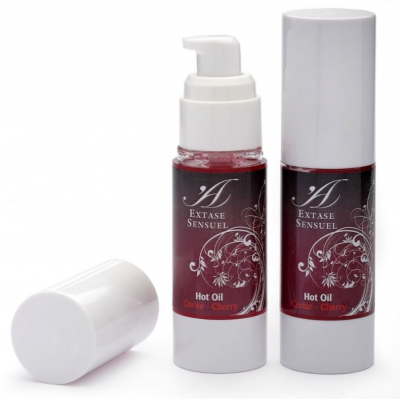 EXTASE SENSUEL HOT OIL CHERRY 30ML