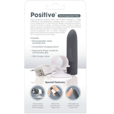 GRITANDO O MASSAGER RECARREGÁVEL - POSITIVO - CINZA