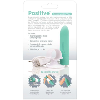 GRITANDO O MASSAGER RECARREGÁVEL - POSITIVO - VERDE