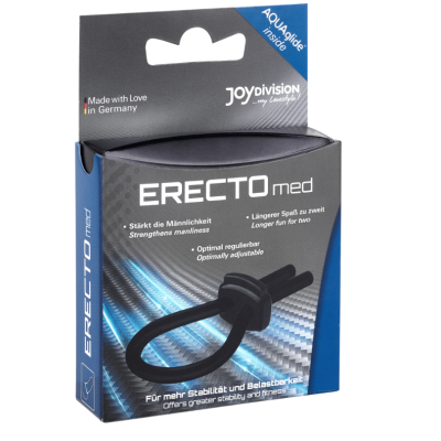 ERECTO MED RING BLACK - M