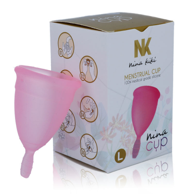 NINA CUP MENSTRUAL CUP TAMANHO L ROSA