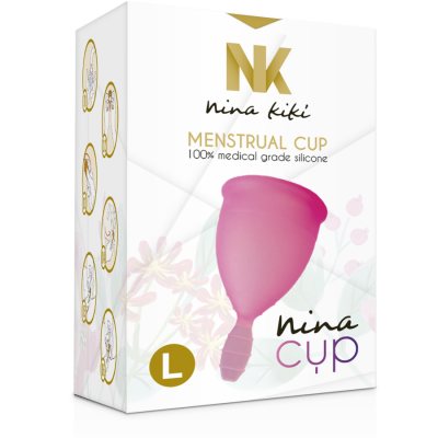 NINA CUP MENSTRUAL CUP TAMANHO L ROSA