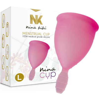 NINA CUP MENSTRUAL CUP TAMANHO L ROSA