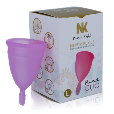 NINA CUP MENSTRUAL CUP TAMANHO L LILAC