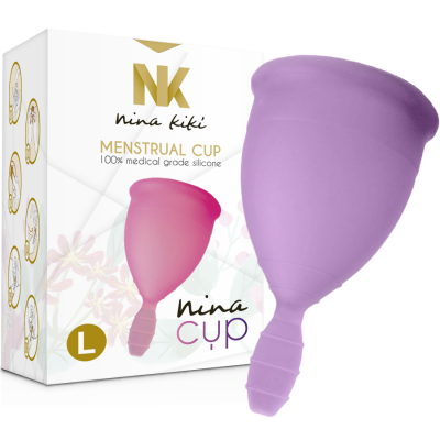 NINA CUP MENSTRUAL CUP TAMANHO L LILAC