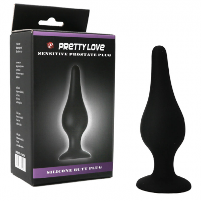 PRETTY LOVE  BOTTOM - PLUG ERGONOMICO SILICONA 14 CM