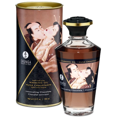 SHUNGA APHRODISIAC AQUECIMENTO ÓLEO CHOCOLATE 100 ML