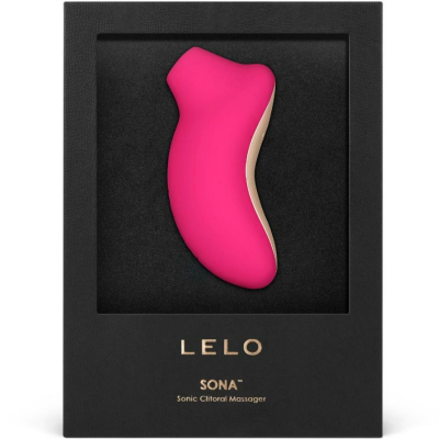 LELO ESTIMULADOR CLITORIS SONA CHERRY COLOR