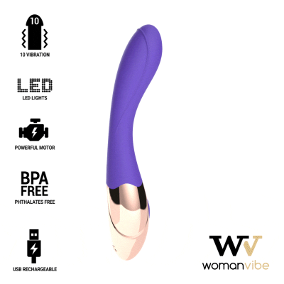 WOMANVIBE SUNNY SILICONE VIBRADOR RECARREGÁVEL