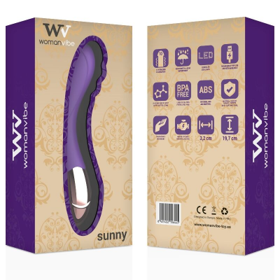 WOMANVIBE SUNNY SILICONE VIBRADOR RECARREGÁVEL