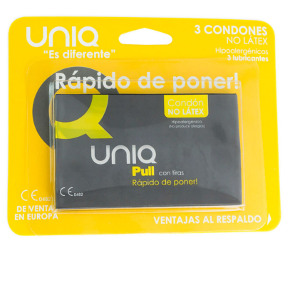 UNIQ PULL FREE LATEX 3UDS