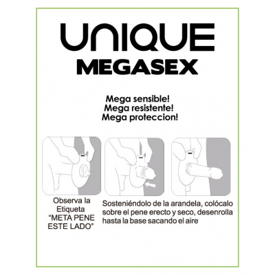 UNIQ MAGASEX 3 UNIDADES