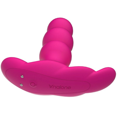 NALONE PEARL VIBRATOR ANAL DE CONTROLE REMOTO PRETO