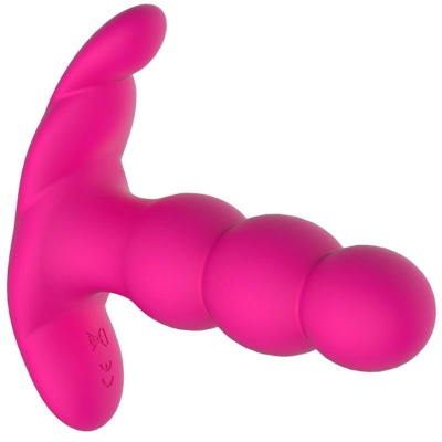 NALONE PEARL VIBRATOR ANAL DE CONTROLE REMOTO PRETO