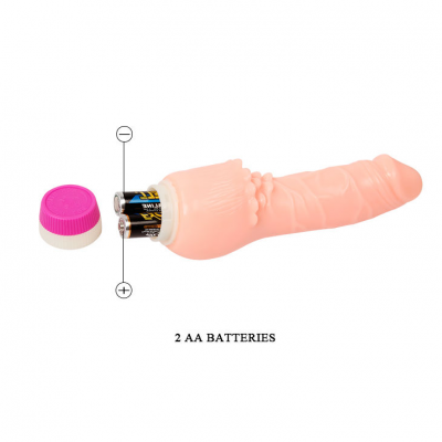 BAILE WAVES OF PLEASURE REALISTIC VIBRATING 19.5CM