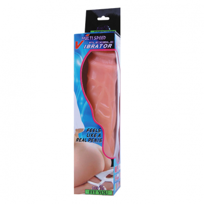 BAILE WAVES OF PLEASURE REALISTIC VIBRATING 25.5CM