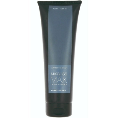 LUBRIFICANTE À BASE DE ÁGUA MIXGLISS MAX LUBRIFICAÇÃO EXTRA 150 ML