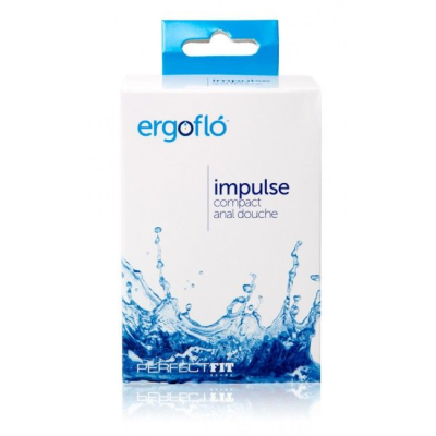 PERFECTFIT ERGOFLO IMPULSE ANAL DOUCHE - PRETO