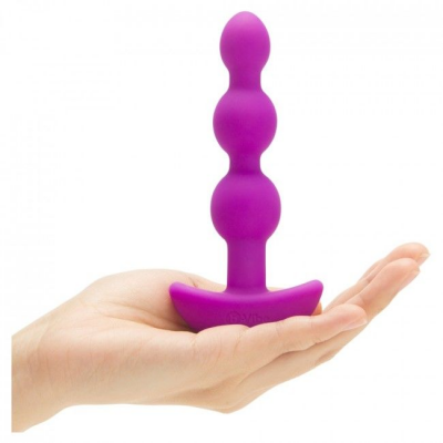 B-VIBE -TRIPLET ANAL CONTROL REMOTO BEADS ROSA