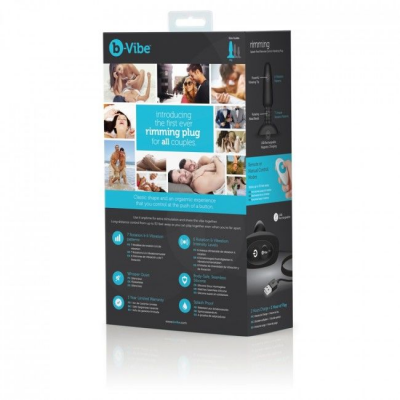 B-VIBE RIMMING CONTROL REMOTO ANAL PLUG 2 TEAL