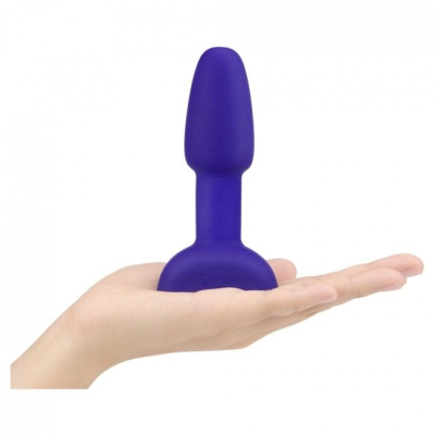 B-VIBE RIMMING CONTROL REMOTO ANAL PLUG  PETITE  LILA