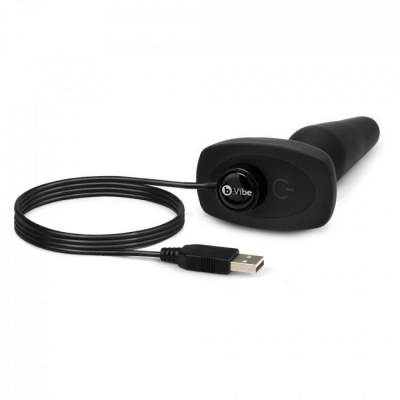 B-VIBE TRIO CONTROL REMOTO PLUG ANAL NEGRO