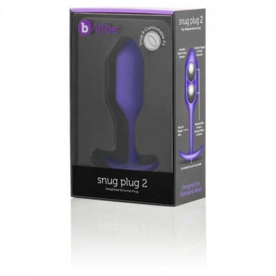 B-VIBE  SNUG PLUG ANAL 2 LILA