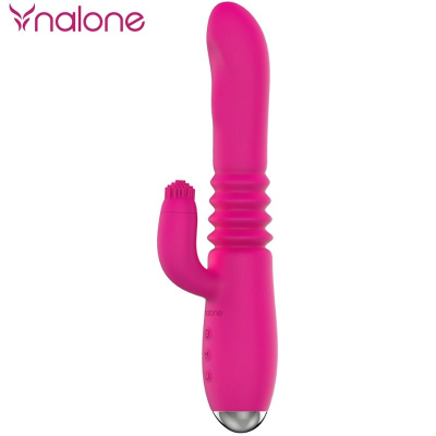 NALONE VIBRADOR PARA CIMA E PARA BAIXO E COELHO COM ROTAÇÃO