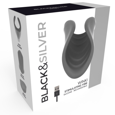 BLACK&SILVER  WINKI MASTURBATOR