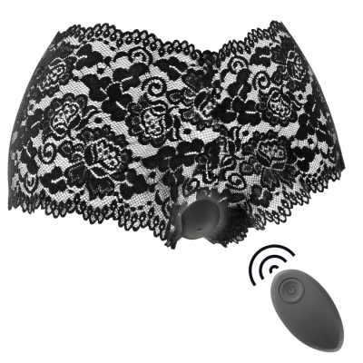 BLACK&SILVER ZARA REMOTE CONTROL WITH PANTY