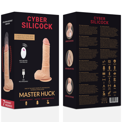 CYBER SILICOCK REALISTICO CONTROL REMOTO MASTER HUCK