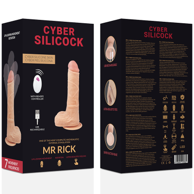 CYBER SILICOCK REALISTICO CONTROL REMOTO MR RICK