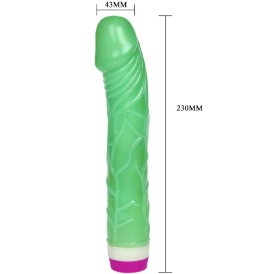 WAVES OF PLEASURE VIBRADOR VERDE 23 CM